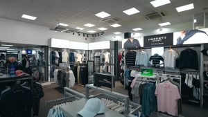 Fully Stocked Golf Pro Shop Offering Essential Gear Accessories Performance